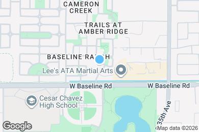 Map image of the property - 3733 W Dunbar Dr