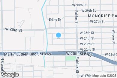 Map image of the property - 1170 W 21st St