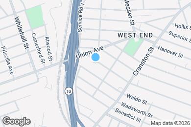 Map image of the property - 33 Linwood Ave