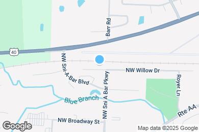 Map image of the property - 1300 NW Willow Dr