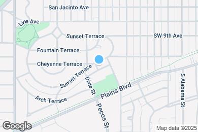 Map image of the property - 700 Sunset Ter