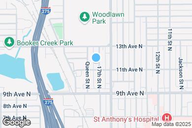 Map image of the property - 1120 17th St N