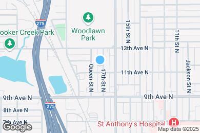 Map image of the property - 1120 17th St N