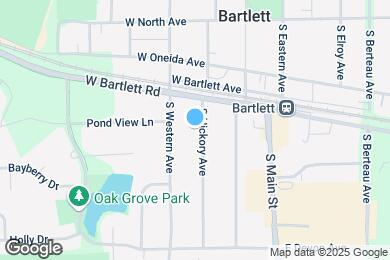 Map image of the property - 228 S Hickory Ave