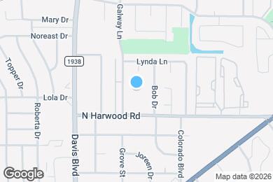 Map image of the property - 7913 N Harwood Rd