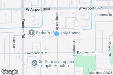 Map image of the property - 12500 Sandpiper Dr