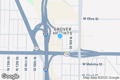 Map image of the property - 4059 N 7th St