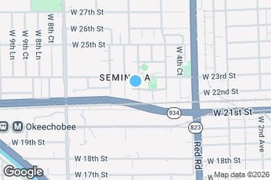 Map image of the property - 2208 W 5th Way