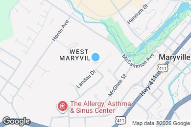 Map image of the property - 327 Landau Dr