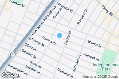 Map image of the property - 72 New York Ave