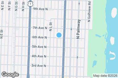 Map image of the property - 415 6th Ave N