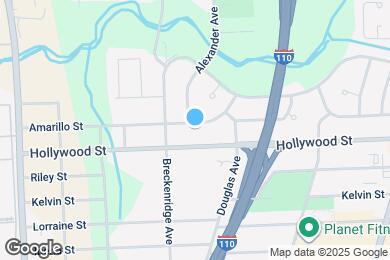 Map image of the property - 2828 Amarillo St