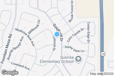 Map image of the property - 7380 Colonial Dr