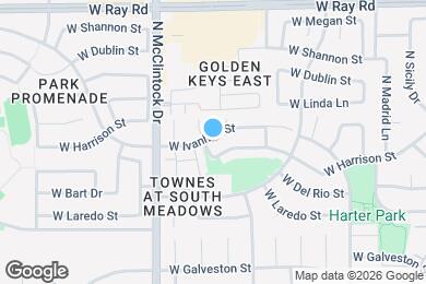 Map image of the property - 3861 W Ivanhoe St