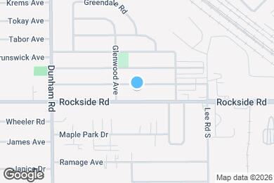 Map image of the property - 15818 Maplewood Ave