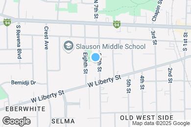 Map image of the property - 312 S 7th St