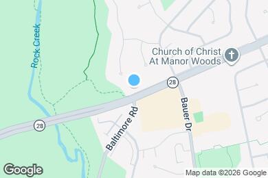 Map image of the property - 5525 Norbeck Rd