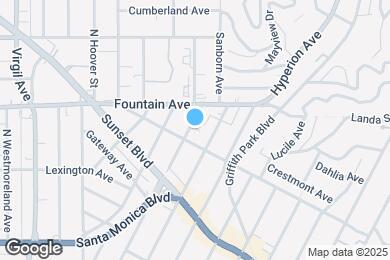 Map image of the property - 1214 Manzanita St