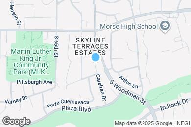 Map image of the property - 657 Carefree Dr