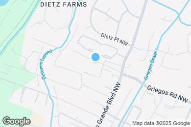 Map image of the property - 2504 Griegos Pl NW