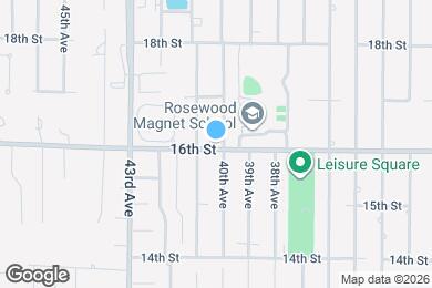 Map image of the property - 1605 40th Ave