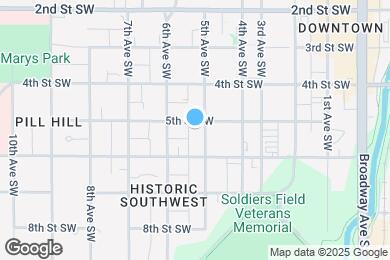 Map image of the property - 5th on 5th Apartments