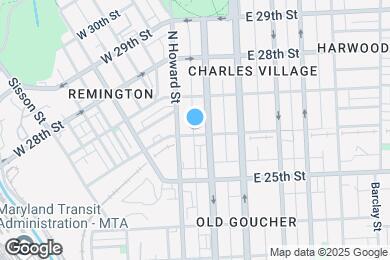 Map image of the property - 108 W 26th St