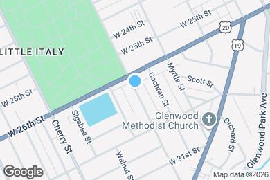 Map image of the property - 2624 Chestnut St