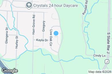 Map image of the property - 12411 Black Oak Cir