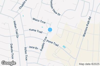 Map image of the property - 1515 Pueblo Trce