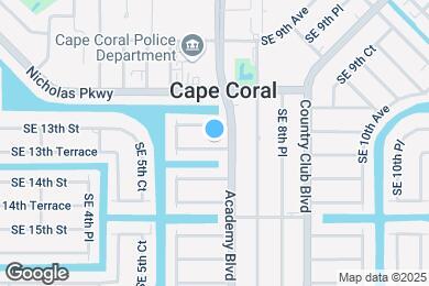 Map image of the property - 623 SE 13th Ter