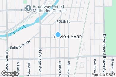 Map image of the property - 2640 Guilford Ave