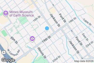 Map image of the property - 1801 Arapahoe St