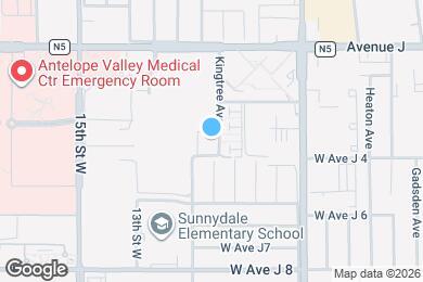 Map image of the property - Kingtree Avenue Senior Apartments