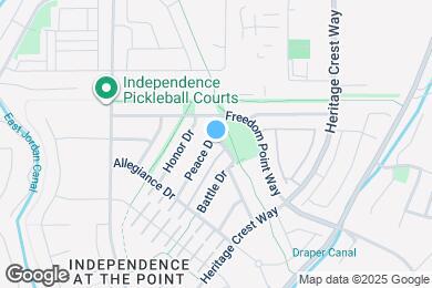 Map image of the property - 15069 S Peace Dr
