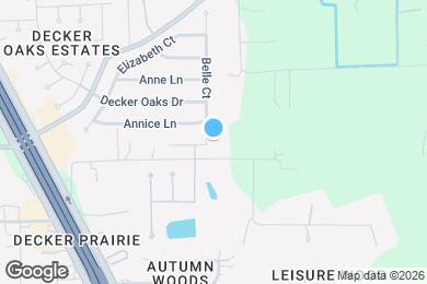 Map image of the property - 12043 Belle Ct