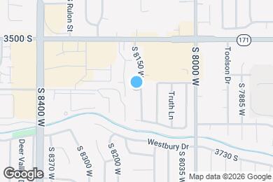 Map image of the property - 3602 S 8150 W