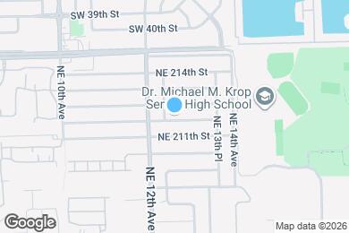 Map image of the property - 1251 NE 211th Ter