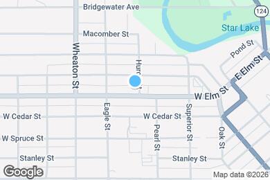 Map image of the property - 302 W Elm St