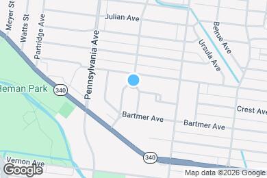 Map image of the property - 1091 Purcell Ave