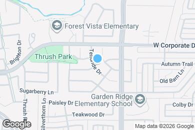 Map image of the property - 2432 Telluride Dr