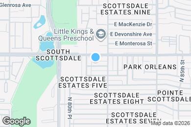Map image of the property - 8120 E Amelia Ave
