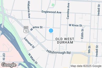 Map image of the property - 911 Rosehill Ave