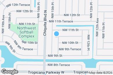 Map image of the property - 1012 NW 15th Ave