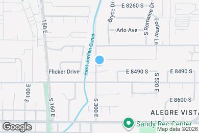 Map image of the property - 8475 S 300 E