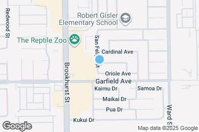 Map image of the property - 10164 Swallow Ave