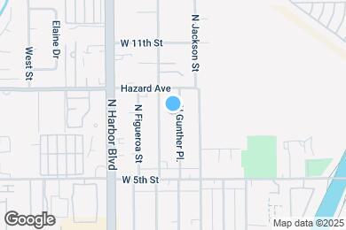 Map image of the property - 722 N Gunther St