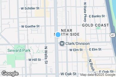 Map image of the property - 1217 N La Salle Dr