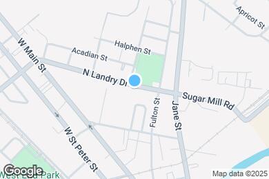 Map image of the property - 404 N Landry Dr