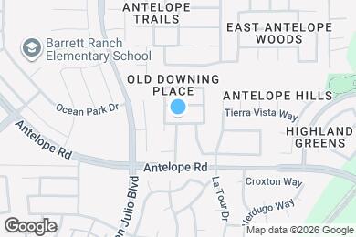 Map image of the property - 5153 Thomasino Way